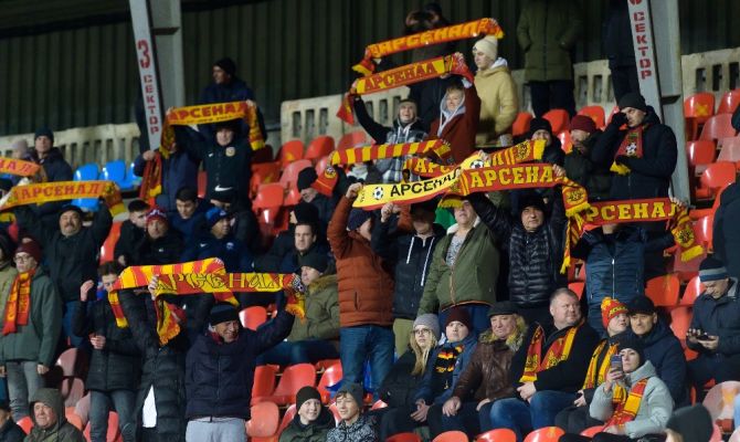 В Туле началась продажа билетов на последний матч тульского "Арсенала" в 2023 году