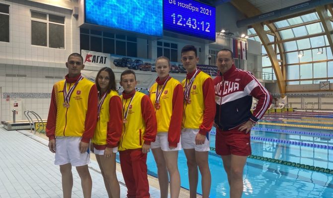 Туляки успешно выступили на Всероссийских соревнованиях по плаванию среди глухих