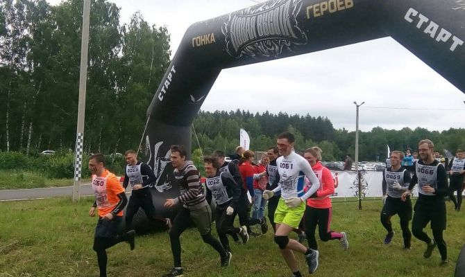 В парке «Некрасово» участники «Гонки героев» взяли новую высоту. ФОТО