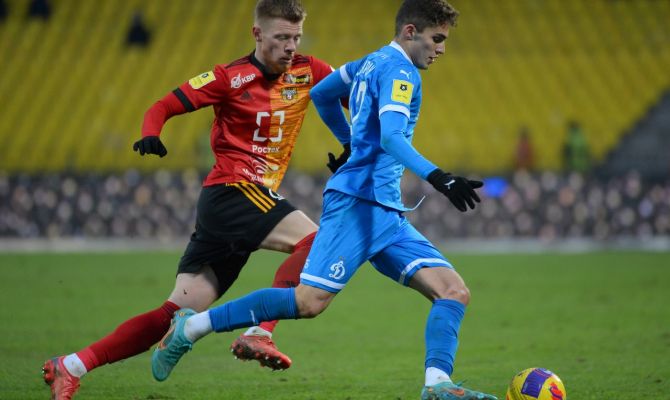 Тульский  "Арсенал" проиграл московскому "Динамо" в домашнем матче