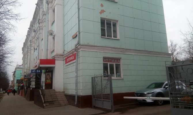 На ул. Октябрьской в Туле стало меньше рекламных баннеров