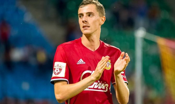 Нападающего тульского «Арсенала» Луку Джорджевича вызвали в национальную сборную