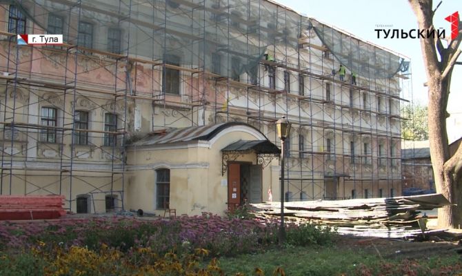 В Туле впервые за 20 лет реставрируется уникальная усадьба купца Лугинина