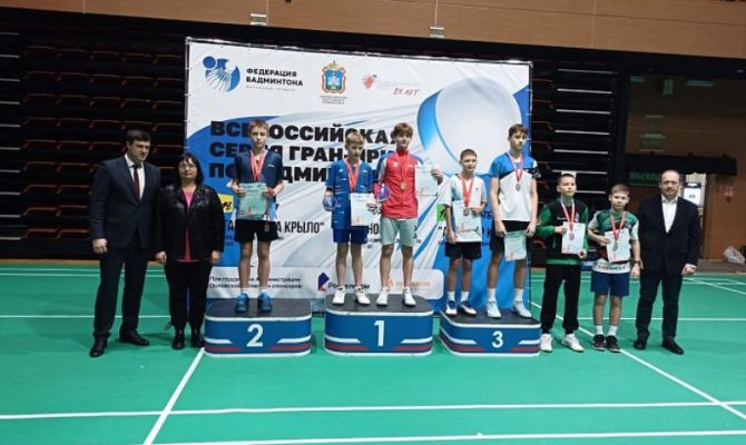 Туляки стали призерами Всероссийского турнира по бадминтону