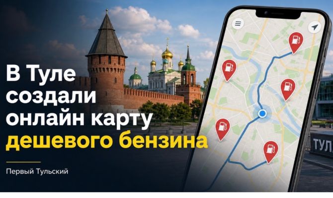 В Тульской области запустили интерактивную карту сетевых АЗС