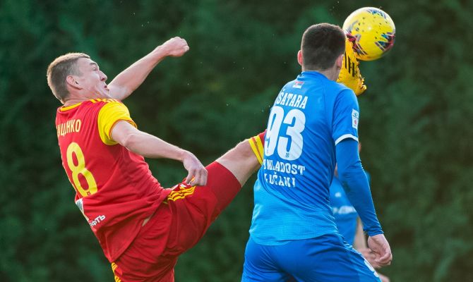 Тульский «Арсенал» разошелся миром с «Младостью» из Сербии