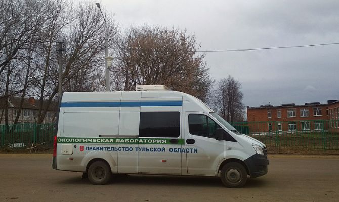 В Узловой проверили чистоту воздуха
