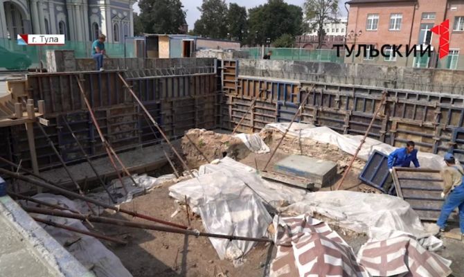 Туляки и туристы смогут заглянуть в прошлое города через археологическое окно