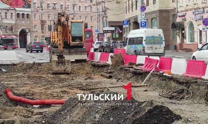 На Советской в Туле впервые установят автоматические трамвайные стрелки