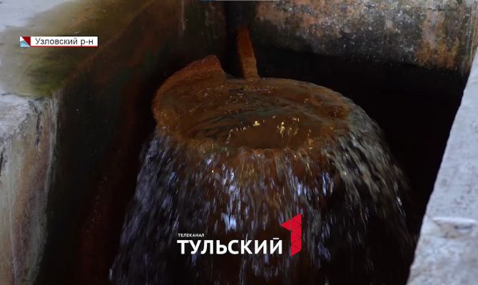 На водохранилище под Узловой впервые за 20 лет промыли резервуары