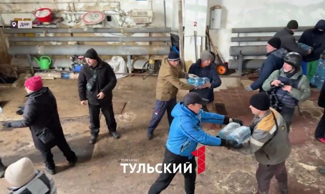 Туляки помогут жителям Курахово перезимовать: в ДНР доставили 150 тонн гумпомощи