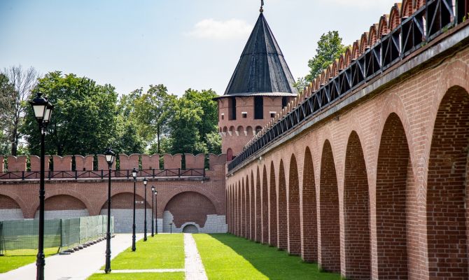 Территорию Тульского кремля временно закроют для посещения