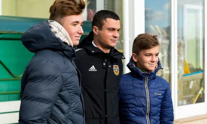 Юные спортсмены из ДНР встретились с футболистами тульского «Арсенала»