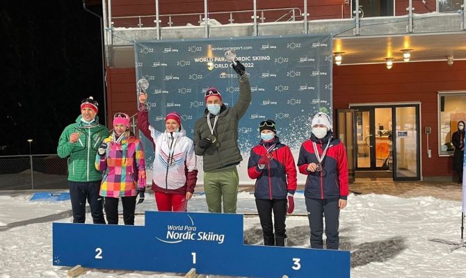 Тульские паралимпийцы стали обладателями Кубка Мира по лыжным гонкам