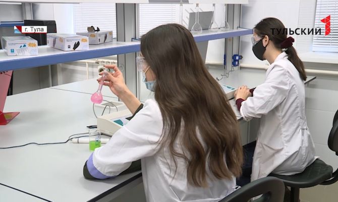 Тульских учеников готовят к будущей профессии со школьной скамьи