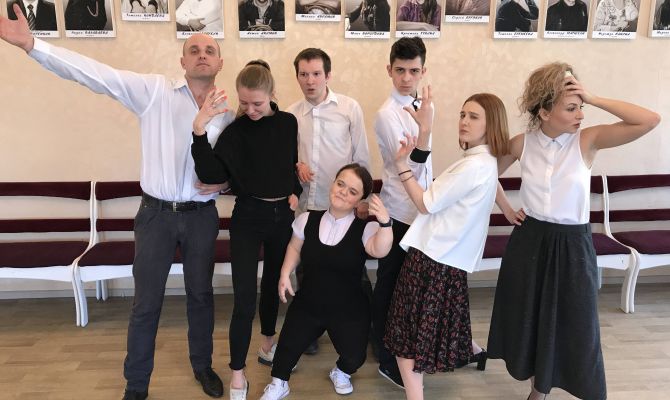 Сегодня в Туле прошел спектакль "Театра равных"