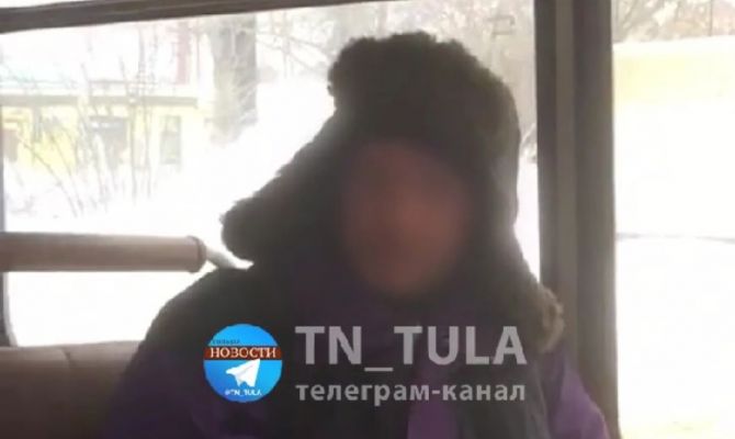 В Новомосковске пассажир разбил стекло автобуса за отказ остановиться в удобном месте