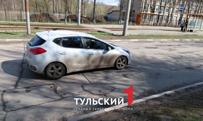 Улицы Энгельса и Агеева в Туле после ямочного ремонта снова в выбоинах