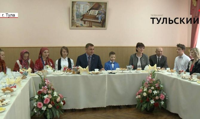 Алексей Дюмин встретился с победителями Дельфийских игр. РЕПОРТАЖ