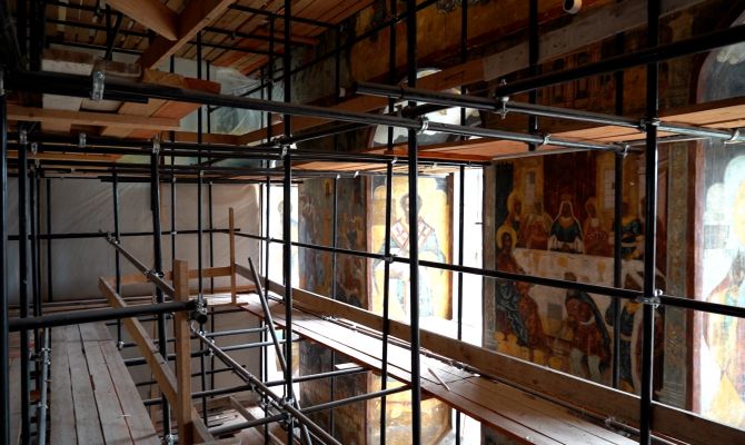 В Туле приступили к завершающему этапу восстановления Успенского собора