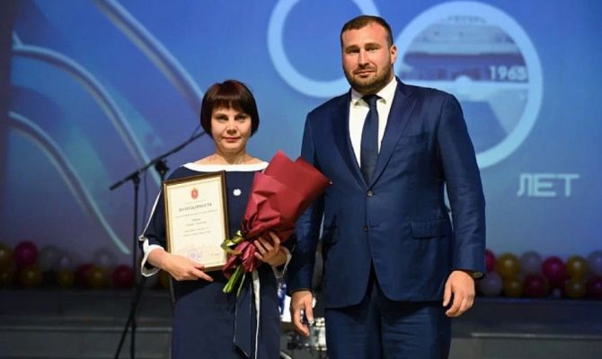 В Богородицке наградили отличившихся сотрудников завода «Ресурс»