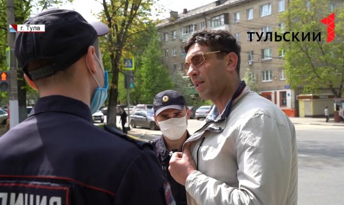 Полиция в Туле вышла в рейды по проверке масочного режима