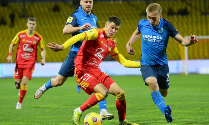 Тульский "Арсенал" разошелся миром с "Ротором" - 1:1