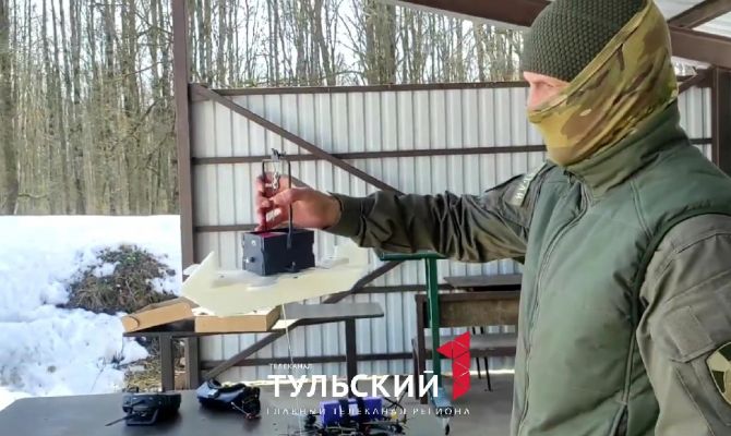 Тульские росгвардейцы показали методику сбития FPV-дронов