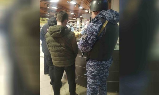 За неделю Росгвардия задержала двух подозреваемых в краже