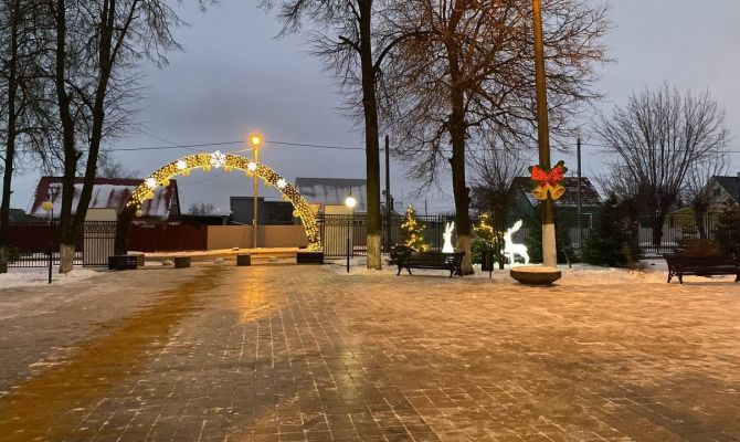 В Тульской области отремонтировали дороги, ведущие к местам новогодних гуляний