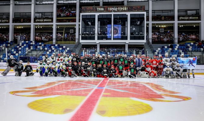 В Тульской области стартовал Кубок Федерации региона по хоккею