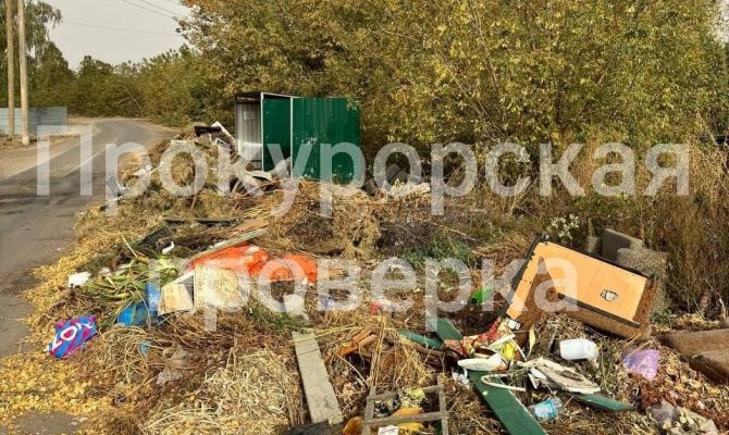В Тепло-Огаревском районе нашли в несанкционированную свалку
