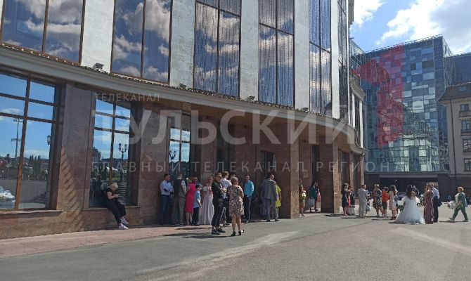 В центре Тулы эвакуировали здание ЗАГСа