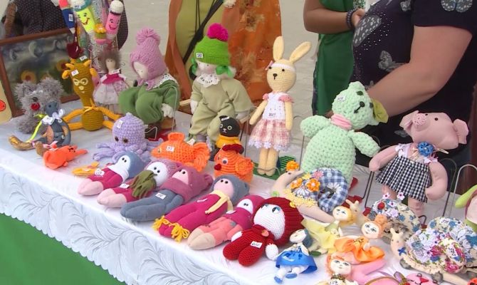 Тулякам предлагают купить детские поделки: деньги пойдут на помощь тяжелобольным ребятам