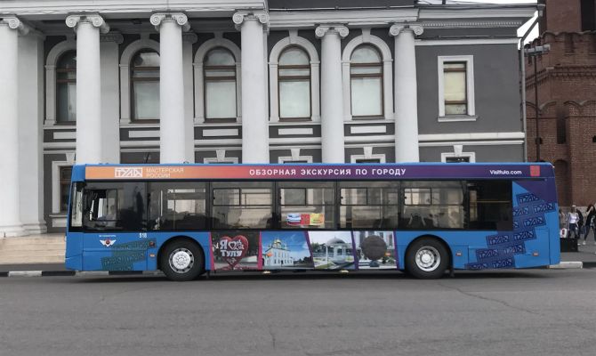 В Туле начнет работать летний городской экскурсионный автобус