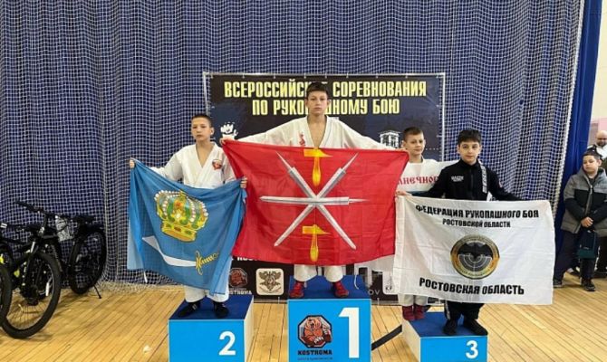 Тульские спортсмены заняли первые и третьи места на соревнованиях по рукопашному бою
