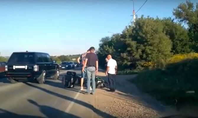 В Туле в ДТП с мотоциклом пострадала девушка