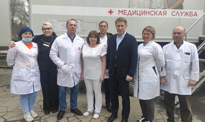 В Мариуполь отправилась седьмая бригада тульских врачей