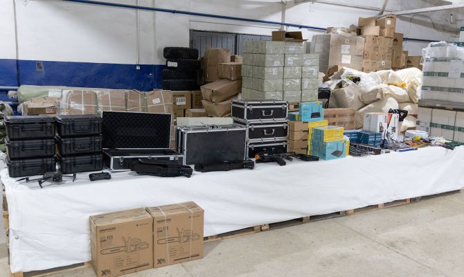 Тульским военнослужащим отправили новую партию оборудования и экипировки