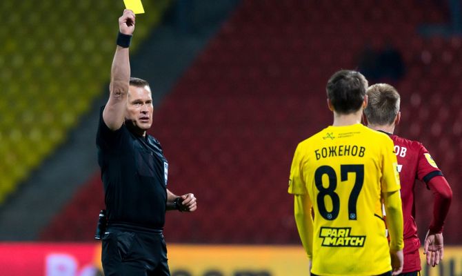 Тульский "Арсенал" заплатит штраф за поведение футболистов