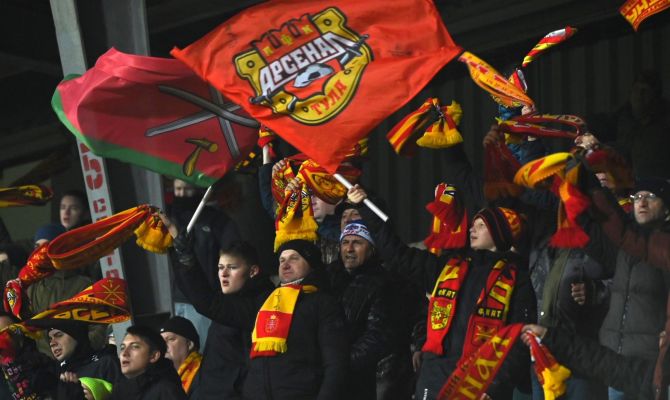 Матч тульского «Арсенала» с «Аланией» закончился ничьей