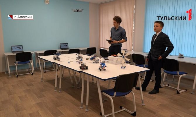3D-принтер и создание роботов: в Алексине открылся детский технопарк «Кванториум»