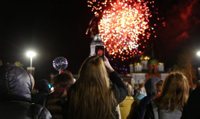 В Туле утвердили места для запуска фейерверков