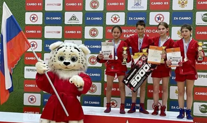 Юная тулячка завоевала "бронзу" на первенстве России по самбо