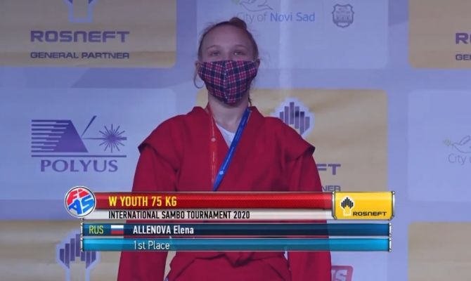 Тульская самбистка стала победительницей молодежного первенства мира