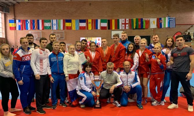 Тульские самбисты поучаствовали в Кубке Европы