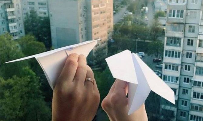 Россияне запустили бумажные самолетики по просьбе Telegram