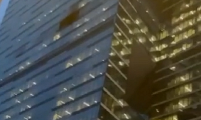 По «Москва-Сити» снова ударил беспилотник