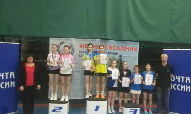 Туляки заняли призовые места на Всероссийском турнире по бадминтону