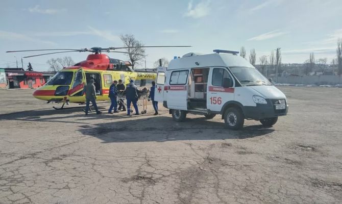 За 50 минут санавиация доставила пациентку с сердечным приступом из Ефремовского района в центр Тулы